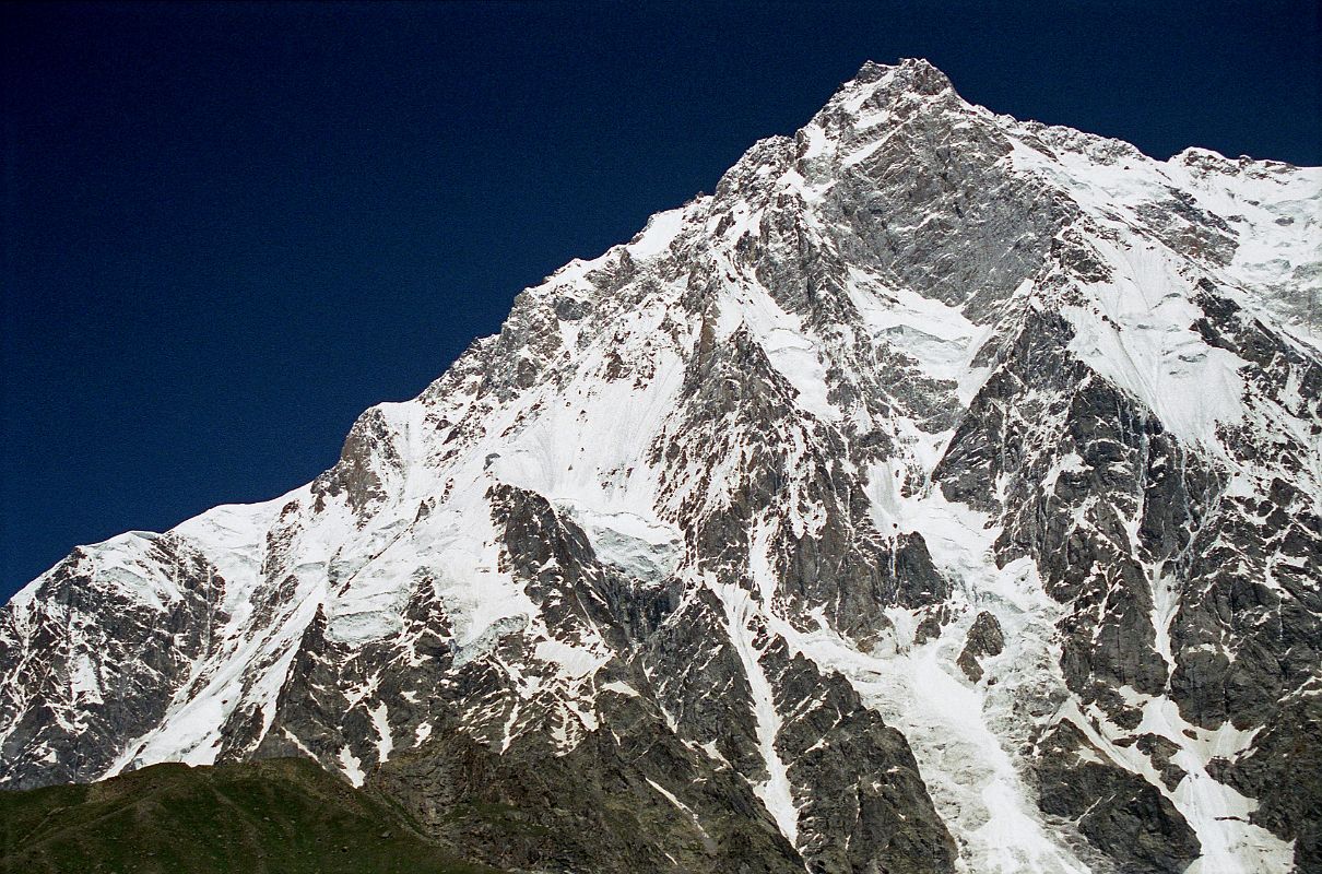 20 Nanga Parbat Rupal Face From Bazhin Glacier Just Past Rupal Face Base Camp Nanga Parbat Rupal Face from Bazhin Glacier just past Rupal Face Herligkoffer Base Camp